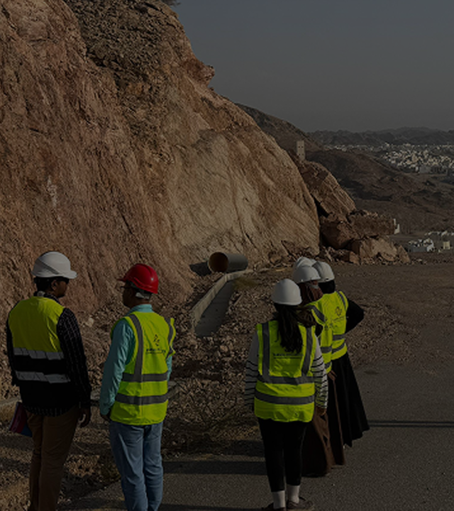 Rehabilitation & Slope Protection Works for Water Reservoir Roads in Al Amerat