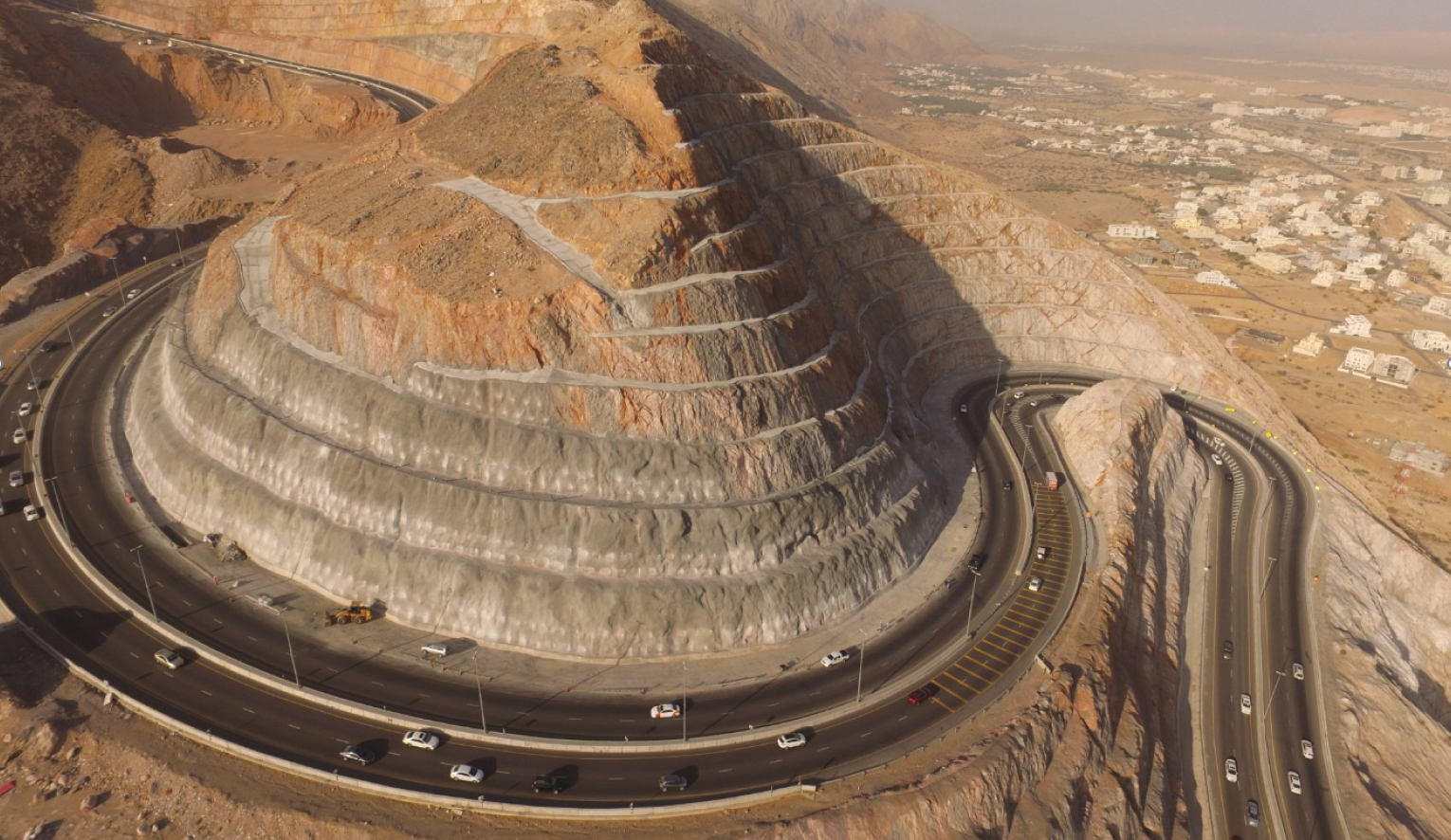 Slope Protection Works for the Dualisation of Bausher - Al Amerat Road (Phase 2)
