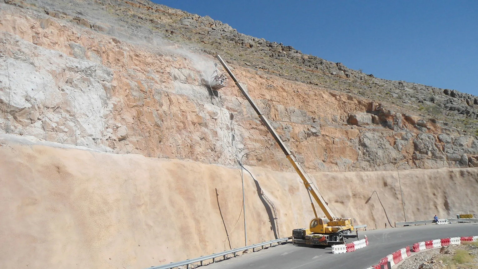 Slope Protection Works for the Upgradation of Birkat Al Mouz - Sayq Road