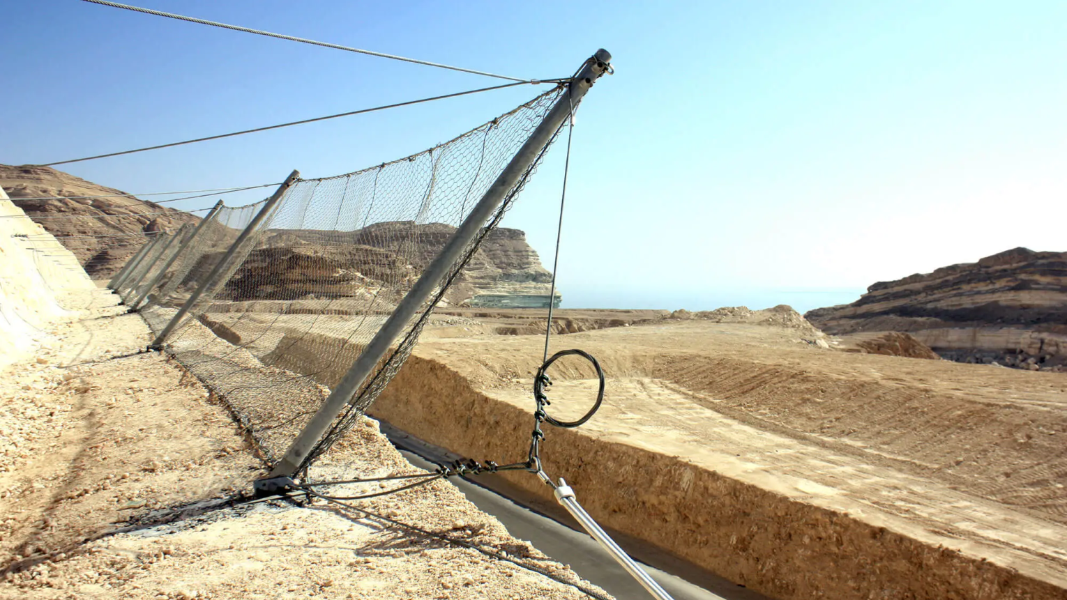 Slope Protection Works for the Construction of Hasic - Ash Shuwaymiyah Road