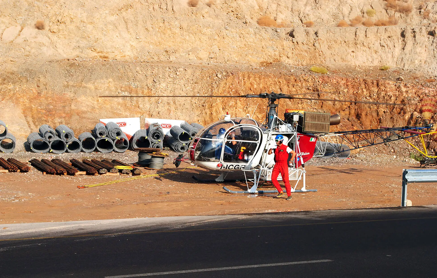 Slope Protection Works for the Wadi Adai – Al Amerat Road (Phase 2)
